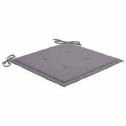 VidaXL 3062461 sedia da esterno Terrazzo Seduta imbottita Teak Grigio - Vista aggiuntiva 7