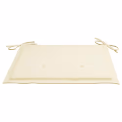 VidaXL 3062462 sedia da esterno Terrazzo Seduta imbottita Teak Crema - Vista aggiuntiva 8