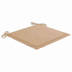 VidaXL 3062463 sedia da esterno Terrazzo Seduta imbottita Teak Beige - Vista aggiuntiva 7