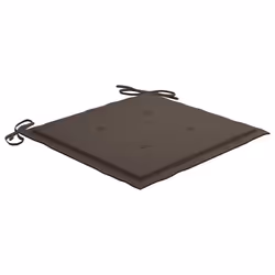 VidaXL 3062468 sedia da esterno Terrazzo Seduta imbottita Teak Grigio talpa - Vista aggiuntiva 7