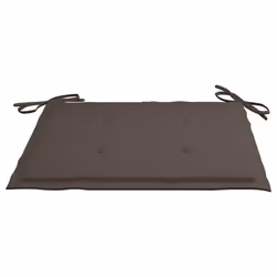 VidaXL 3062468 sedia da esterno Terrazzo Seduta imbottita Teak Grigio talpa - Vista aggiuntiva 8