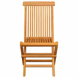 VidaXL 3062485 sedia da esterno Terrazzo Seduta imbottita Teak Blu - Vista aggiuntiva 4