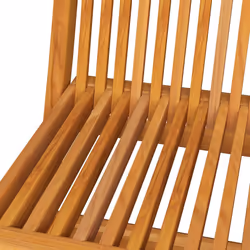 VidaXL 3062485 sedia da esterno Terrazzo Seduta imbottita Teak Blu - Vista aggiuntiva 5