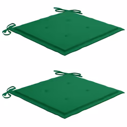 VidaXL 3062492 sedia da esterno Terrazzo Seduta imbottita Teak Verde - Vista aggiuntiva 6