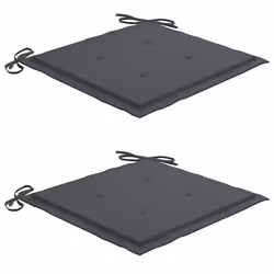 VidaXL 3062514 sedia da esterno Terrazzo Seduta imbottita Teak Antracite - Vista aggiuntiva 6