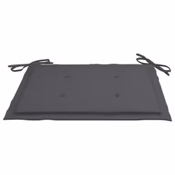VidaXL 3062514 sedia da esterno Terrazzo Seduta imbottita Teak Antracite - Vista aggiuntiva 8