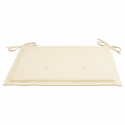 VidaXL 3062516 sedia da esterno Terrazzo Seduta imbottita Teak Crema - Vista aggiuntiva 8