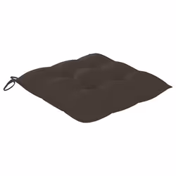 VidaXL 3062537 sedia da esterno Terrazzo Seduta imbottita Teak Grigio talpa - Vista aggiuntiva 8