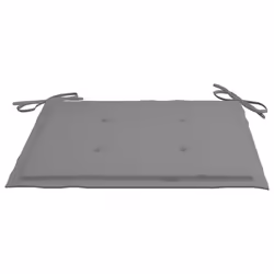 VidaXL 3062542 sedia da esterno Terrazzo Seduta imbottita Teak Grigio - Vista aggiuntiva 8