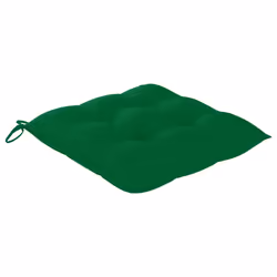 VidaXL 3062561 sedia da esterno Terrazzo Seduta imbottita Teak Verde - Vista aggiuntiva 4