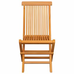 VidaXL 3062575 sedia da esterno Terrazzo Seduta imbottita Teak Nero - Vista aggiuntiva 4
