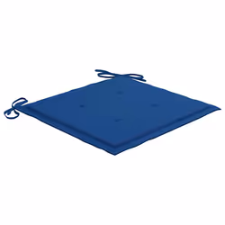 VidaXL 3062578 sedia da esterno Terrazzo Seduta imbottita Teak Blu - Vista aggiuntiva 8