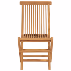 VidaXL 3062583 sedia da esterno Terrazzo Seduta imbottita Teak Antracite - Vista aggiuntiva 4