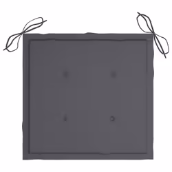 VidaXL 3062730 sedia da esterno Terrazzo Seduta imbottita Teak Antracite - Vista aggiuntiva 7