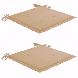 VidaXL 3062733 sedia da esterno Terrazzo Seduta imbottita Teak Beige - Vista aggiuntiva 5