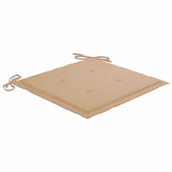 VidaXL 3062733 sedia da esterno Terrazzo Seduta imbottita Teak Beige - Vista aggiuntiva 6