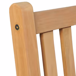 VidaXL 3062736 sedia da esterno Terrazzo Seduta imbottita Teak Rosso - Vista aggiuntiva 4