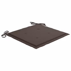 VidaXL 3062765 sedia da esterno Terrazzo Seduta imbottita Teak Grigio talpa - Vista aggiuntiva 7