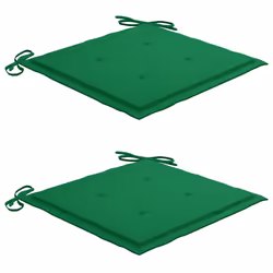 VidaXL 3062921 sedia da esterno Terrazzo Seduta imbottita Teak Verde - Vista aggiuntiva 6