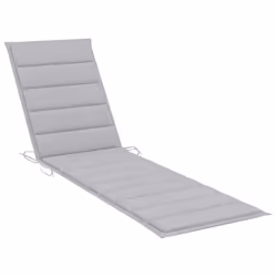 VidaXL 3063007 sedia da esterno Salone Seduta imbottita Acciaio galvanizzato, Teak Grigio - Vista aggiuntiva 7