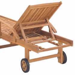 VidaXL 3063009 sedia da esterno Salone Seduta imbottita Acciaio galvanizzato, Teak Beige - Vista aggiuntiva 7