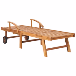 VidaXL 3063011 sedia da esterno Salone Seduta imbottita Acciaio galvanizzato, Teak Verde - Vista aggiuntiva 4