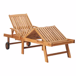 VidaXL 3063017 sedia da esterno Salone Seduta imbottita Acciaio galvanizzato, Teak Verde