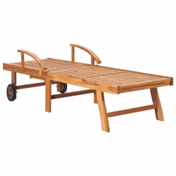 VidaXL 3063017 sedia da esterno Salone Seduta imbottita Acciaio galvanizzato, Teak Verde