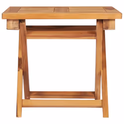 VidaXL 3063022 sedia da esterno Salone Seduta imbottita Acciaio galvanizzato, Teak Grigio - Vista aggiuntiva 4