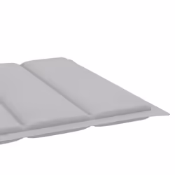 VidaXL 3063022 sedia da esterno Salone Seduta imbottita Acciaio galvanizzato, Teak Grigio - Vista aggiuntiva 8
