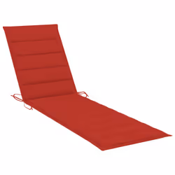 VidaXL 3063027 sedia da esterno Salone Seduta imbottita Acciaio galvanizzato, Teak Rosso - Vista aggiuntiva 7