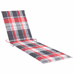 VidaXL 3063034 sedia da esterno Salone Seduta imbottita Acciaio galvanizzato, Teak - Vista aggiuntiva 7