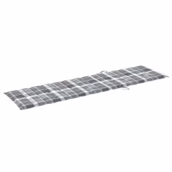 VidaXL 3063035 sedia da esterno Salone Seduta imbottita Acciaio galvanizzato, Teak - Vista aggiuntiva 8