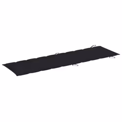 VidaXL 3063340 sedia da esterno Salone Seduta imbottita Teak Nero - Vista aggiuntiva 6