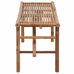 VidaXL 3063866 panca da esterno Bamboo - Vista aggiuntiva 4