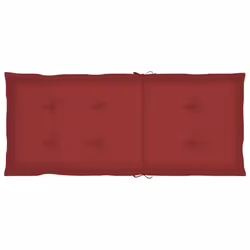VidaXL 3063912 sedia da esterno Terrazzo Seduta imbottita Bamboo Rosso - Vista aggiuntiva 6