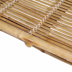 VidaXL 3063952 sedia da esterno Salone Seduta imbottita Bamboo Nero - Vista aggiuntiva 7