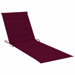 VidaXL 3063954 sedia da esterno Salone Seduta imbottita Bamboo Rosso - Vista aggiuntiva 8