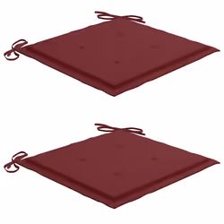 VidaXL 3064011 sedia da esterno Terrazzo Seduta imbottita Bamboo Rosso - Vista aggiuntiva 7