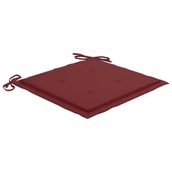 VidaXL 3064011 sedia da esterno Terrazzo Seduta imbottita Bamboo Rosso - Vista aggiuntiva 8
