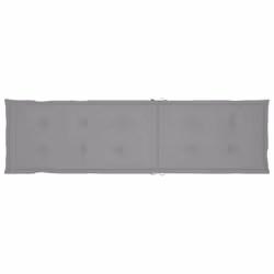 VidaXL 3064015 sedia da esterno Terrazzo Seduta imbottita Legno di acacia Grigio - Vista aggiuntiva 8