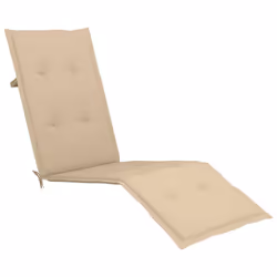 VidaXL 3064017 sedia da esterno Terrazzo Seduta imbottita Legno di acacia Beige - Vista aggiuntiva 6