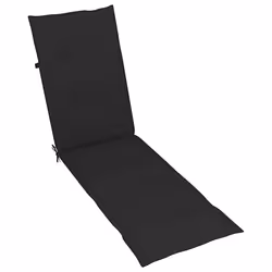 VidaXL 3064021 sedia da esterno Terrazzo Seduta imbottita Legno di acacia Nero - Vista aggiuntiva 6