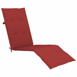 VidaXL 3064023 sedia da esterno Terrazzo Seduta imbottita Legno di acacia Rosso - Vista aggiuntiva 6