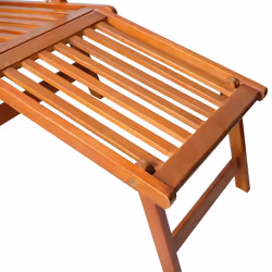 VidaXL 3064028 sedia da esterno Terrazzo Seduta imbottita Legno di acacia - Vista aggiuntiva 5