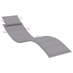 VidaXL 3064045 sedia da esterno Salone Seduta imbottita Legno di acacia Grigio - Vista aggiuntiva 8