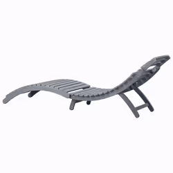 VidaXL 3064054 sedia da esterno Salone Seduta imbottita Legno di acacia Blu - Vista aggiuntiva 5