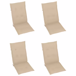 VidaXL 3064092 sedia da esterno Terrazzo Seduta imbottita Legno di acacia Beige - Vista aggiuntiva 6