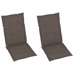 VidaXL 3064127 sedia da esterno Terrazzo Seduta imbottita Legno di acacia Grigio talpa - Vista aggiuntiva 6
