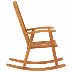 VidaXL 3064186 sedia da esterno Terrazzo Seduta imbottita Legno di acacia Nero - Vista aggiuntiva 4
